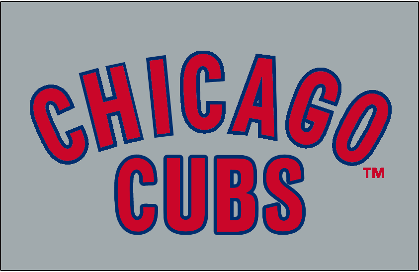 Chicago Cubs 1957 Jersey Logo fabric transfer